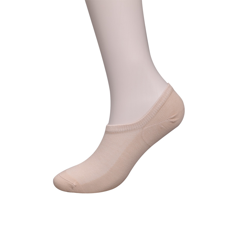 Meias femininas ultrafinas penteadas de algodão, náilon e elastano de meia malha lisa costuradas à mão WSD1673