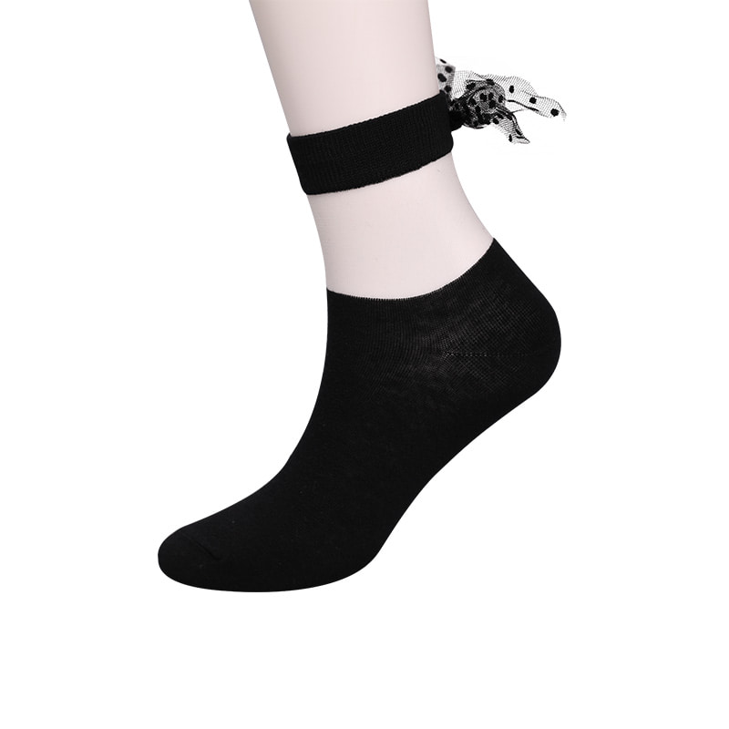 Moda vidro seda algodão inferior meias femininas costura transparente seda bowknot meias femininas de seda cristal meias femininas wsd1911