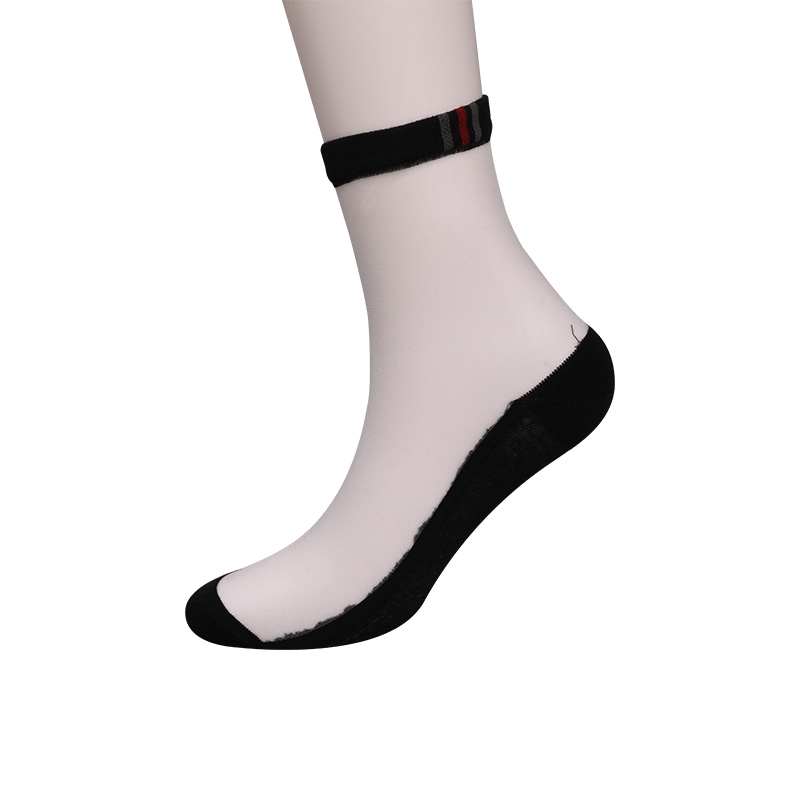 Moda casual primavera e verão meias masculinas de algodão Luokou listrado vertical flores frescas solas antiderrapantes meias masculinas WSD2711