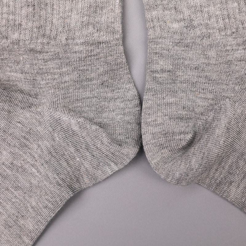 Nylon de seda macio coberto com amônia 2 tiras horizontais e meias femininas reforçadas costuradas à mão WSD1536
