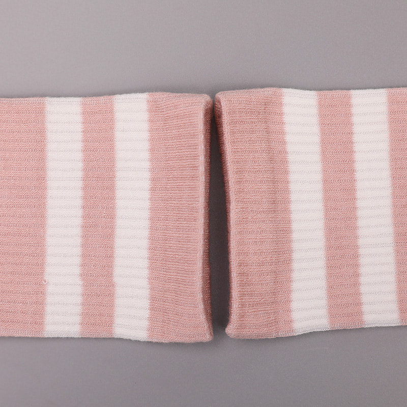 Nylon de seda macio coberto com amônia 2 tiras horizontais e meias femininas reforçadas costuradas à mão WSD1536