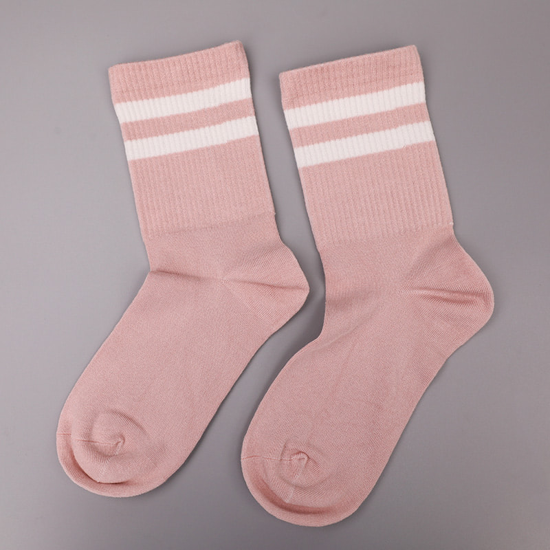 Nylon de seda macio coberto com amônia 2 tiras horizontais e meias femininas reforçadas costuradas à mão WSD1536