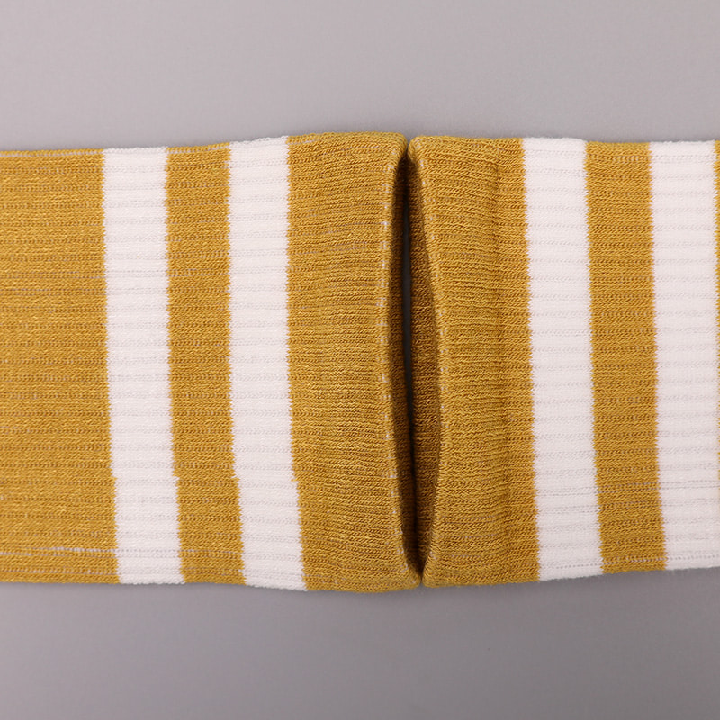 Nylon de seda macio coberto com amônia 2 tiras horizontais e meias femininas reforçadas costuradas à mão WSD1536