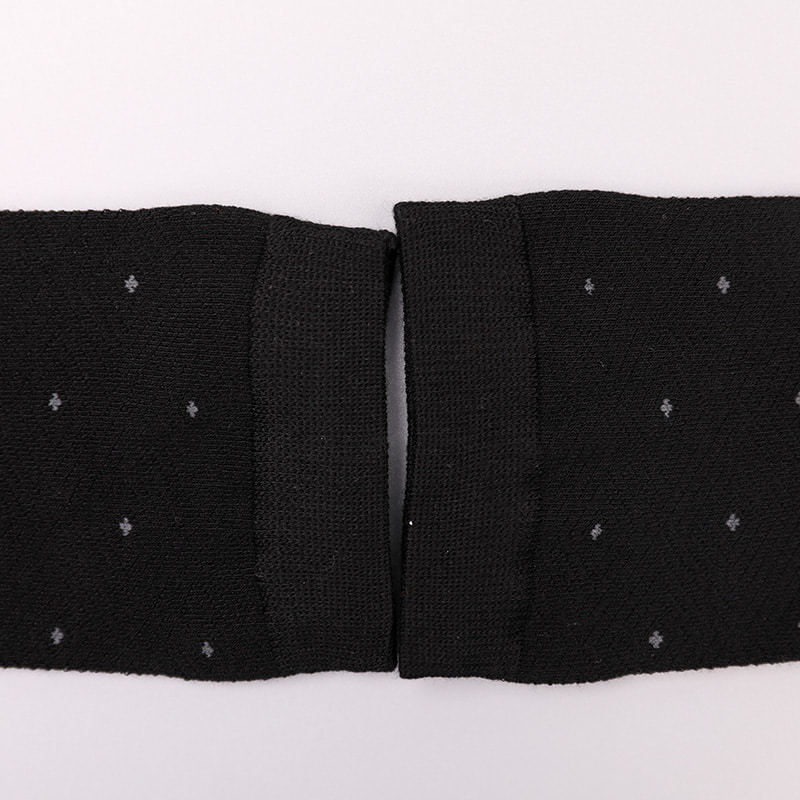 Nylon de seda fiado macio envolto em amônia, invisível em forma de diamante pequeno ponto jacquard costurado à mão meias masculinas grossas de inverno WSD2851
