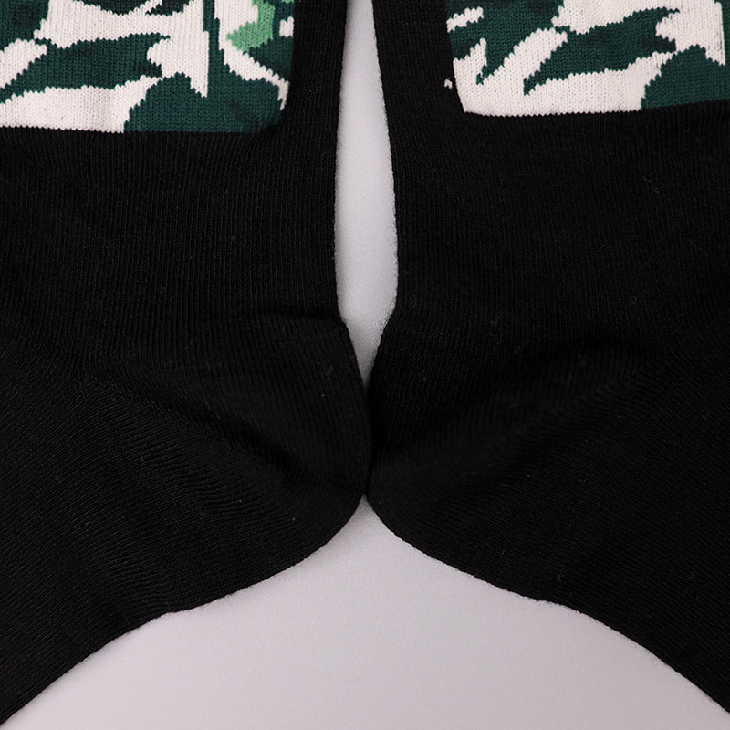 Meias masculinas de nylon de seda fiadas macias, imitação de elastano, estampa 3D, jacquard, costuradas à mão, outono e inverno WSD2850