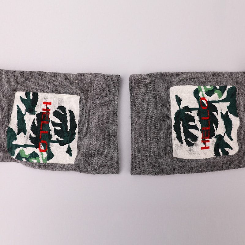 Meias masculinas de nylon de seda fiadas macias, imitação de elastano, estampa 3D, jacquard, costuradas à mão, outono e inverno WSD2850