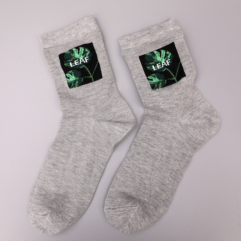 Meias masculinas de nylon de seda fiadas macias, imitação de elastano, estampa 3D, jacquard, costuradas à mão, outono e inverno WSD2850