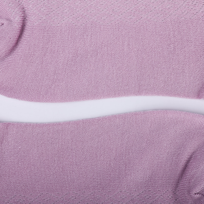 Bolsa de nylon de fibra de bambu macia, meias femininas casuais finas e pequenas de diamante, meias femininas costuradas à mão WSD1689