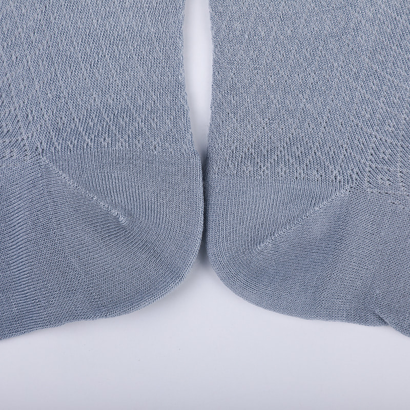 Bolsa de nylon de fibra de bambu macia, meias femininas casuais finas e pequenas de diamante, meias femininas costuradas à mão WSD1689