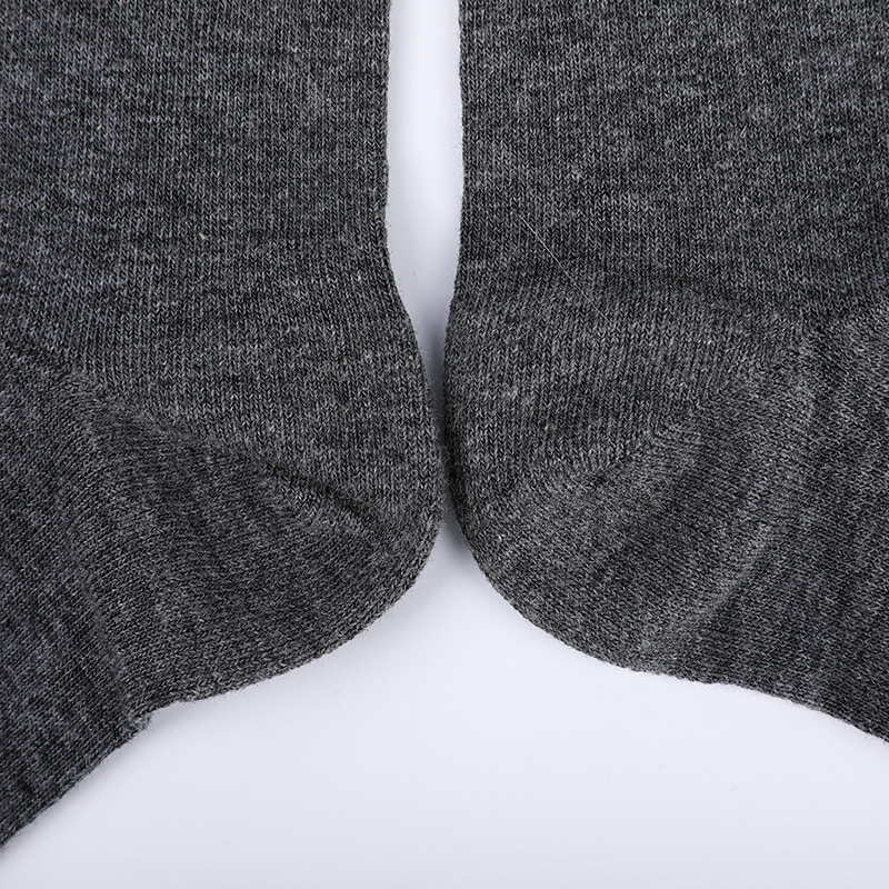 Meias de algodão penteado envoltas em amônia 98% fio de algodão pequeno jacquard costurado à mão outono e inverno meias masculinas WSD2581
