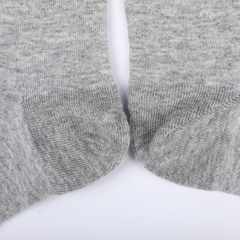 Meias de algodão penteado envoltas em amônia 98% fio de algodão pequeno jacquard costurado à mão outono e inverno meias masculinas WSD2581
