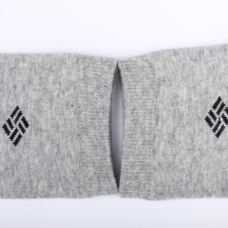 Meias de algodão penteado envoltas em amônia 98% fio de algodão pequeno jacquard costurado à mão outono e inverno meias masculinas WSD2581